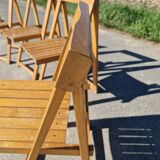 Set of 4 Vintage Folding Chairs