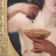 Mythological Figure Of Maenad, Oil Painting On Canvas, Italy 19th Century