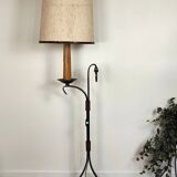 Lampadaire fer forgé Jean-Pierre Ryckaert