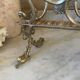 Italian bronze magazine rack
