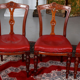 Ensemble de quatre chaises d’époque victorienne