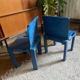 Pair of Sistema Scuola Kartell children's chairs