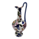 Antique Gien vase – Peony model – Hand-painted earthenware – 13.5 cm