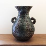 Vase à oreilles en céramique d'Accolay
