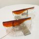 Murano glass wall lamp. Italy 1970s.
