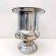 Vintage silver metal champagne bucket