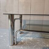 Chrome coffee table