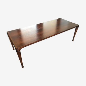 Vintage Scandinavian Wooden Coffee Table, 1960s