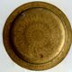 Teapot with its brass tray from the 20th cty, Moroccan craft - diameter 24cm
