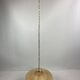 Lampe à suspension Pencil Split Reed, rotin, bambou et laiton, Italie, années 1970