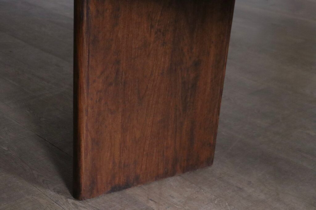 Pierre Jeanneret large library table PJ-TAT-08-A, Chandigarh, 1955-1956