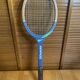 Vintage donnay court one wooden tennis racket #e191