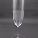 Lot of 6 mismatched champagne flutes