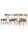 Set of 6 vintage dining chairs by Ico Parisi for Ariberto Colombo, Cantù