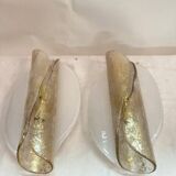 Paire d'appliques en verre de Murano