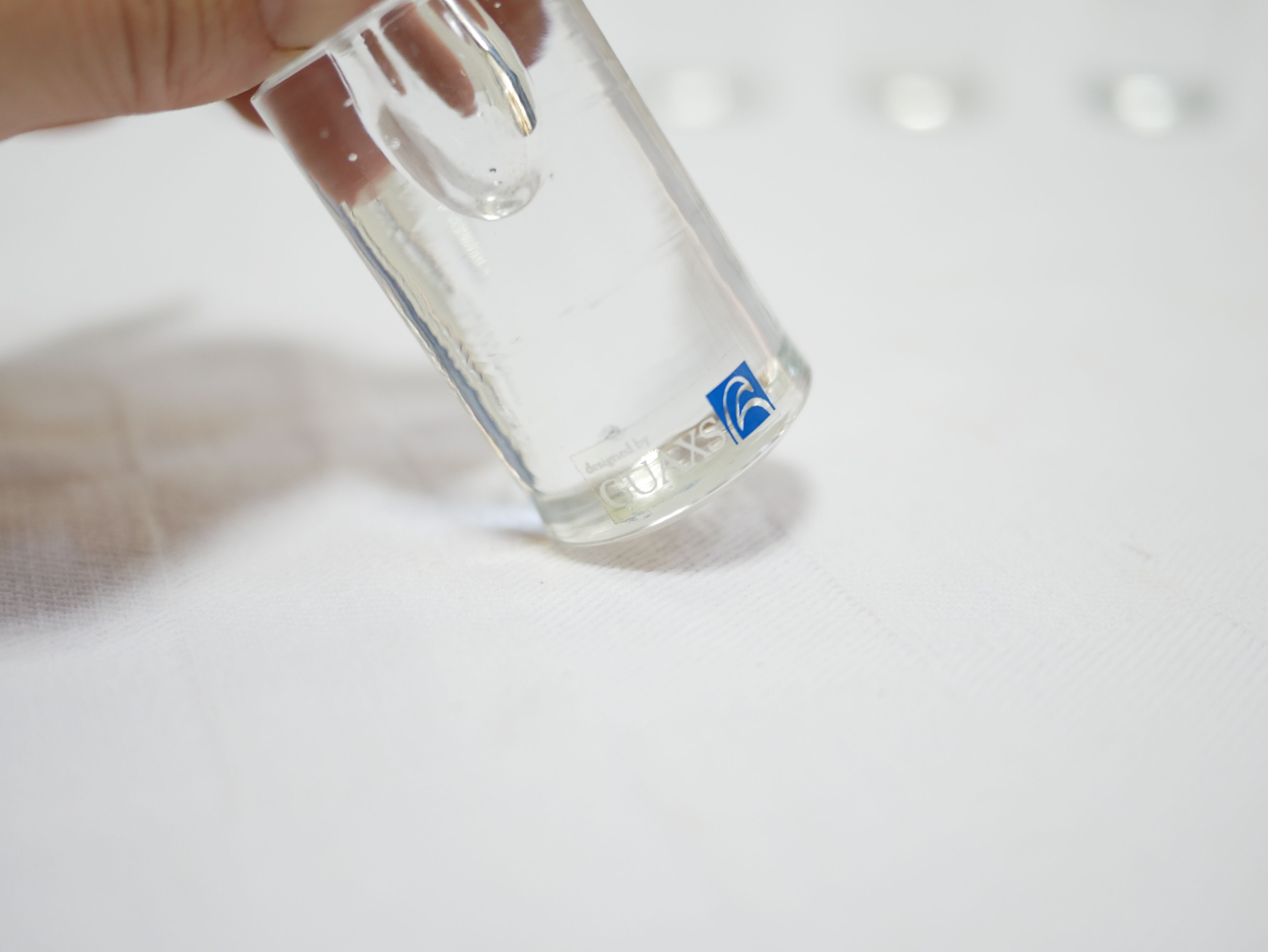 Series of 6 vintage blown glass candle holders edited by Guaxs