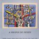Fernand LEGER - Les Constructeurs, 1985 - Affiche lithographique signée