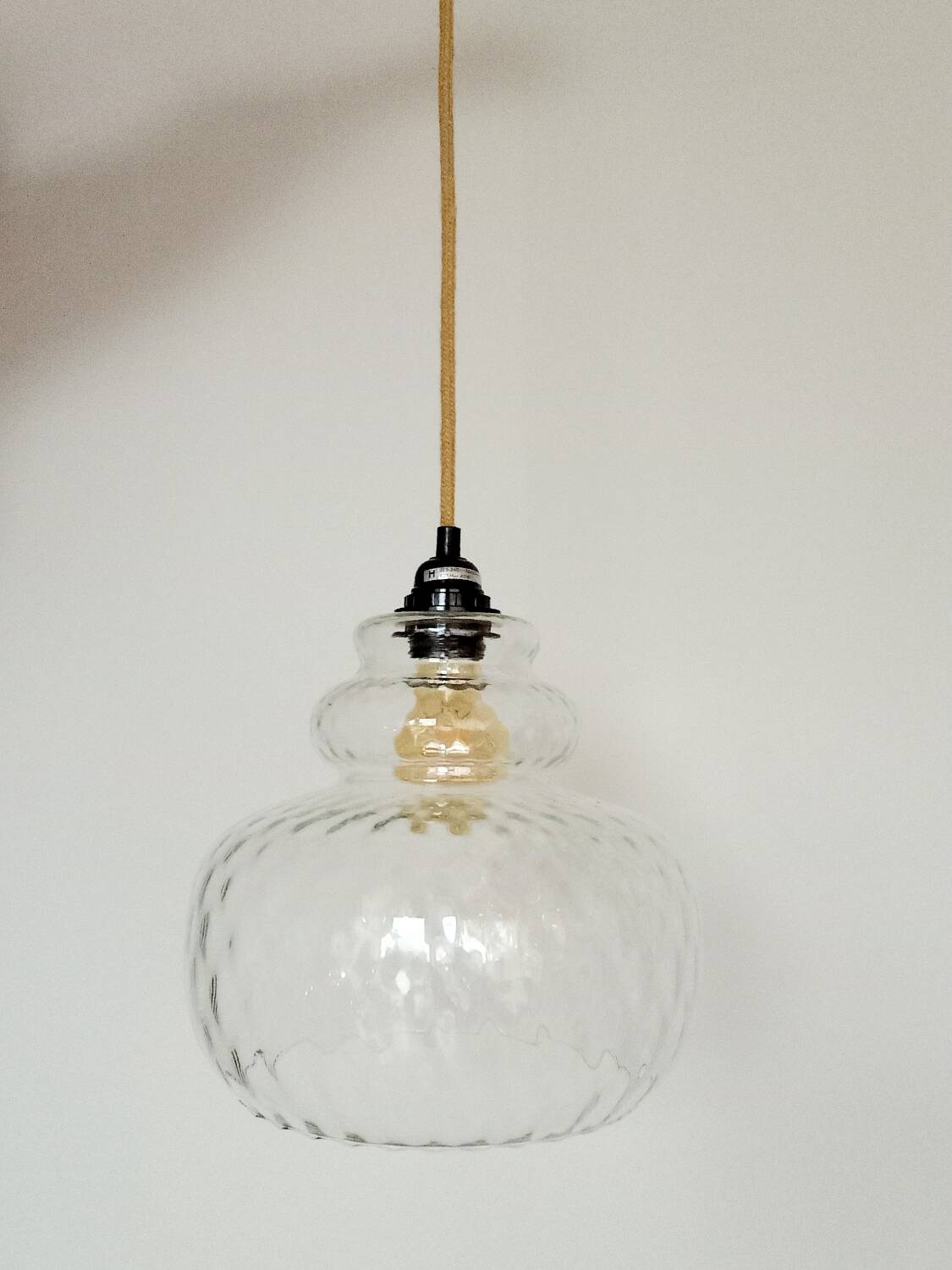 Xl glass pendant light