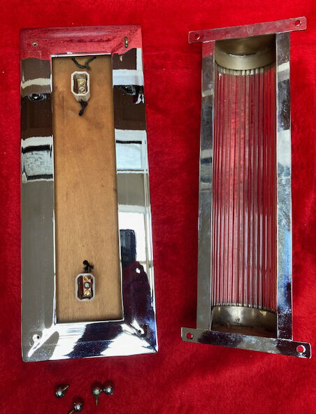 pair of art deco wall light 30s