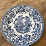 Blue Churchill plate