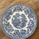 Assiette Churchill bleue