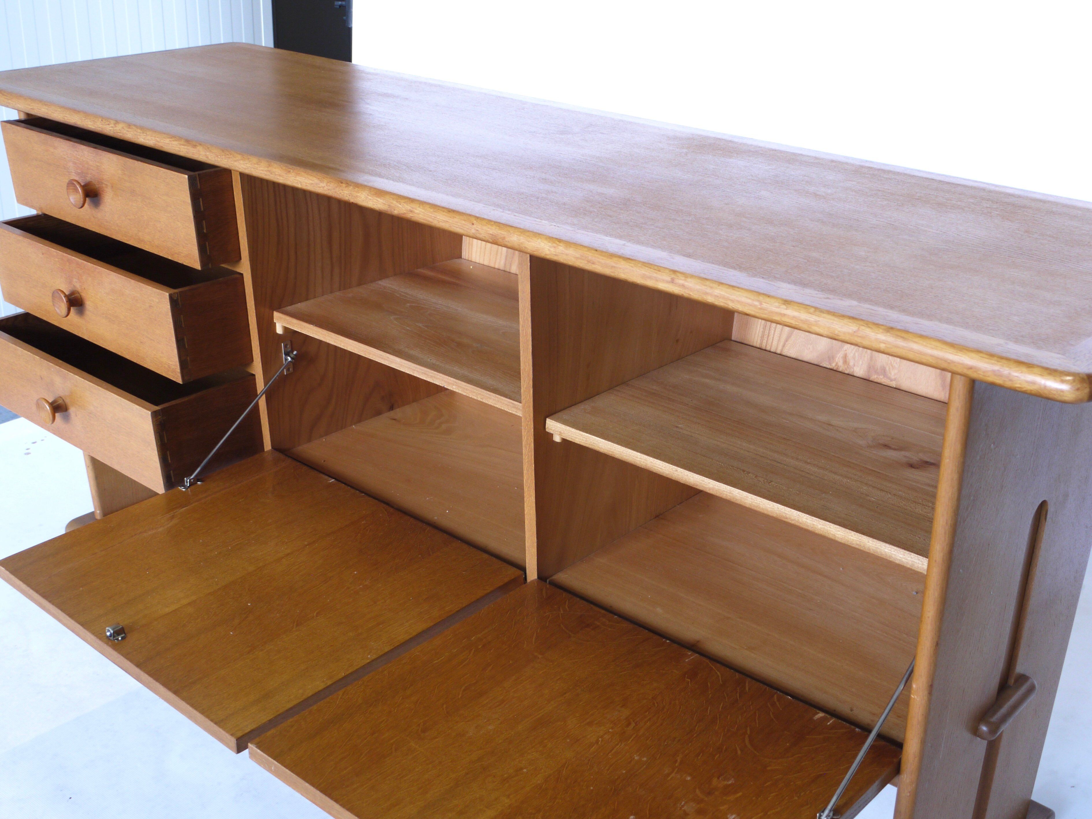 Oak sideboard by Bas van Pelt for EMS Overschie 1930s