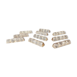 Set of 10 vintage knife holders