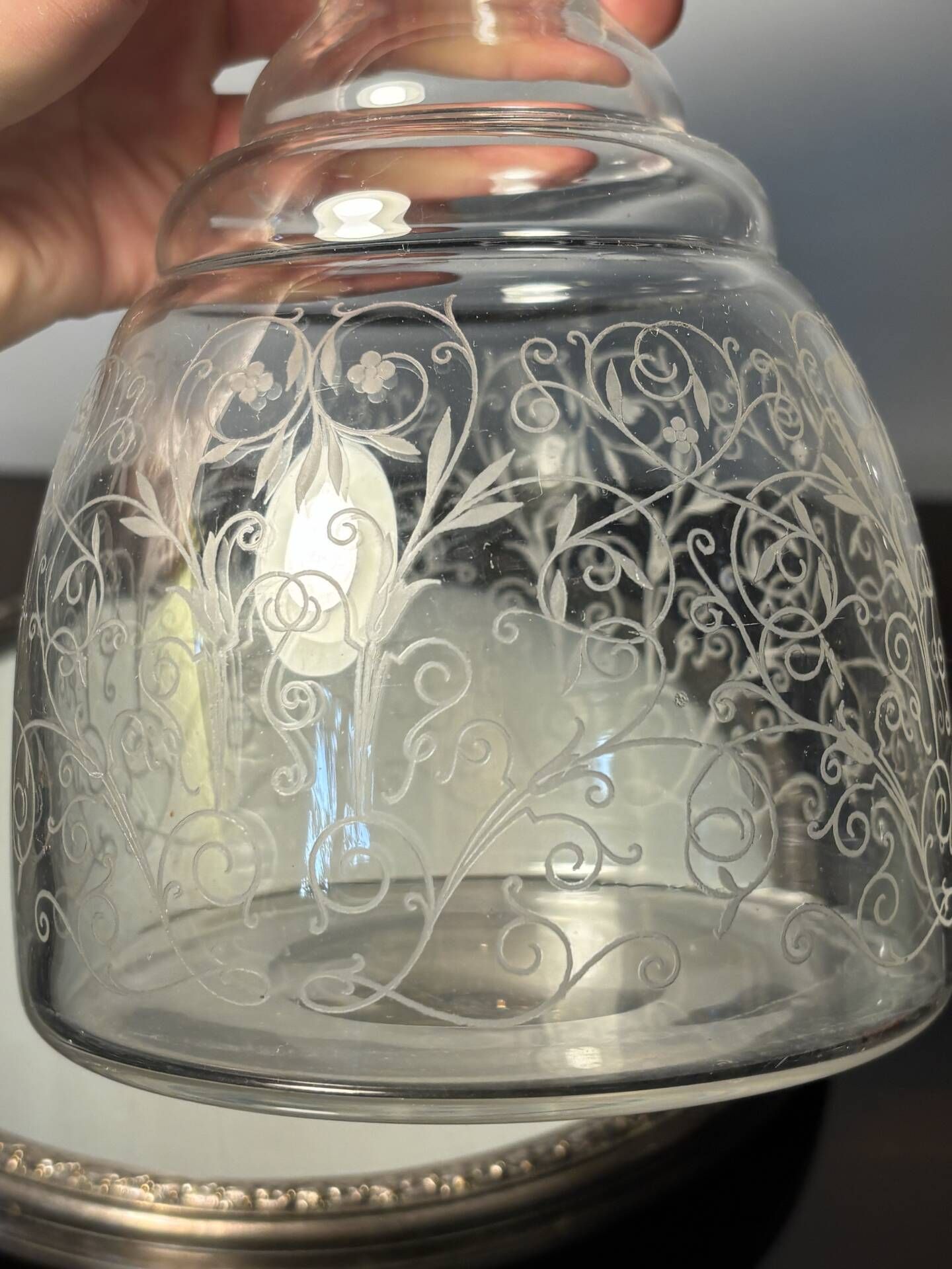 Carafe Baccarat Michel Ange avant 1936