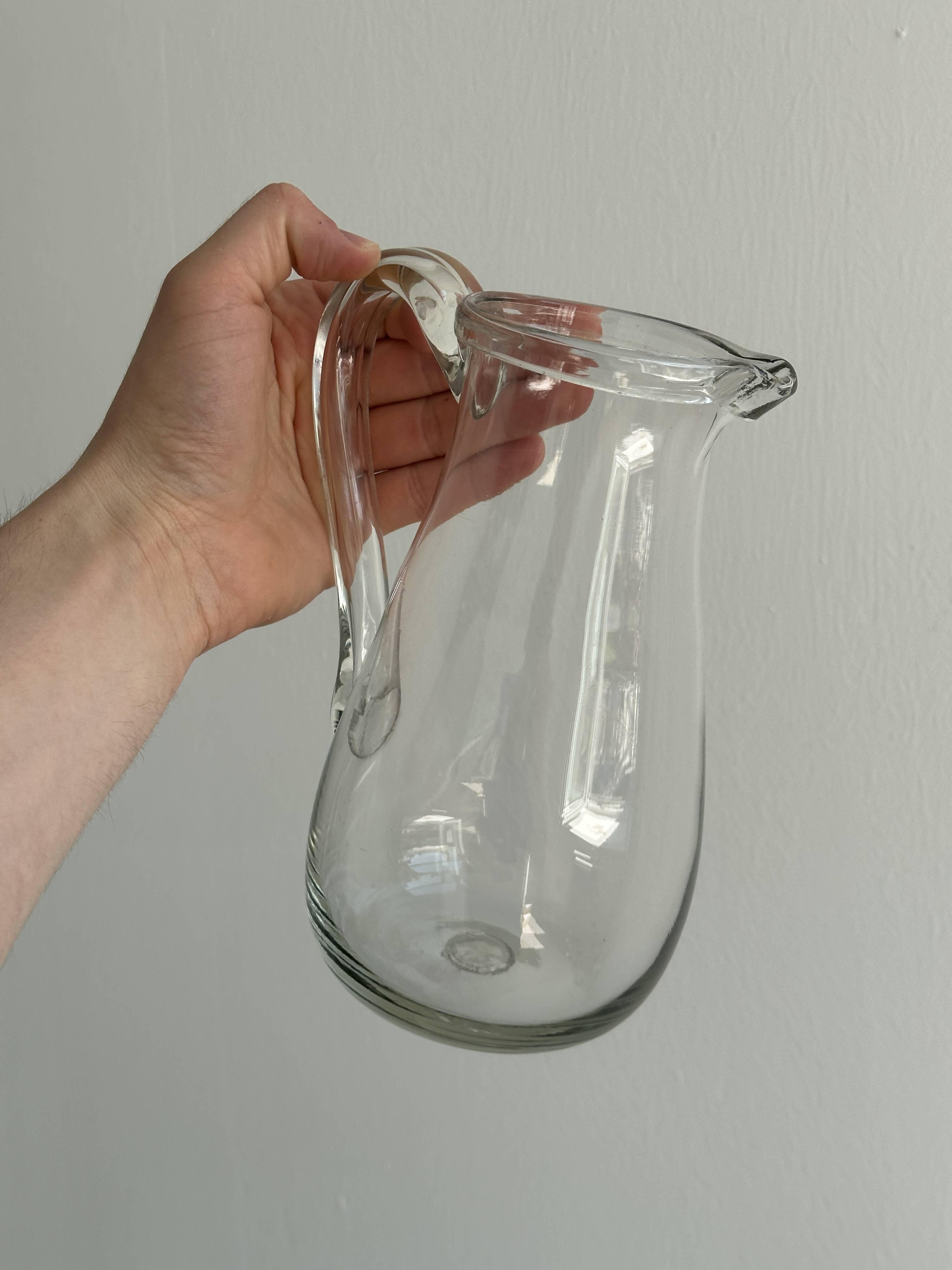 Hand-blown carafe