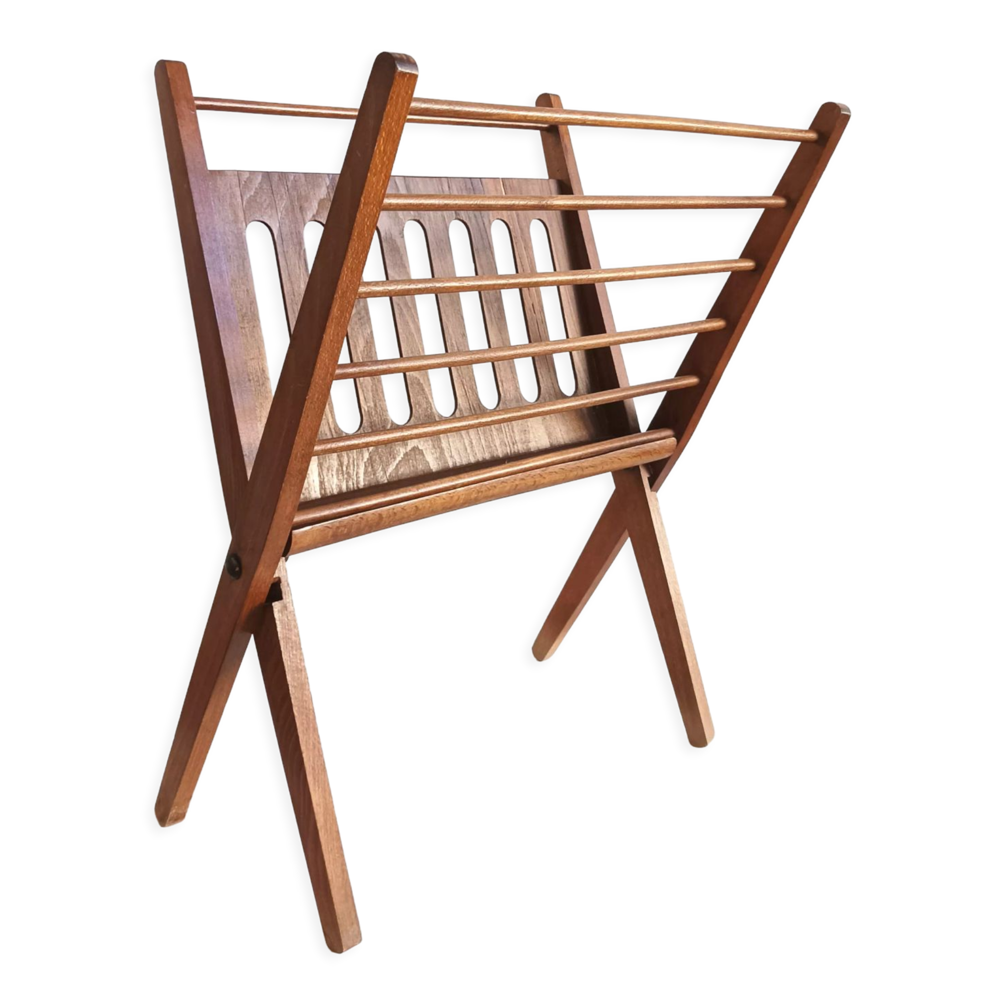 Design folding magazine rack by Cees Braakman