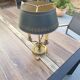 Vintage Bouillotte Lamp in Bronze – Empire/Directoire Style – Signed F.B.