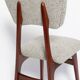 Butterfly Chair Mid-Century Modern in beech wood and Italian fabric