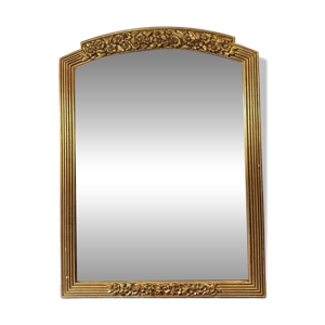 Miroir vintage doré