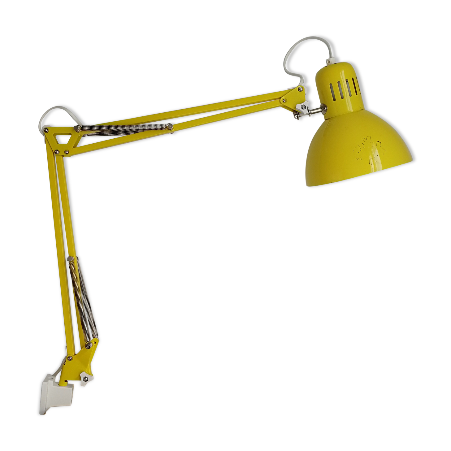 Yellow architect lamp