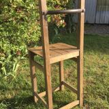 Brutalist bar high chair