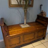 Solid cherry wood coffee table
