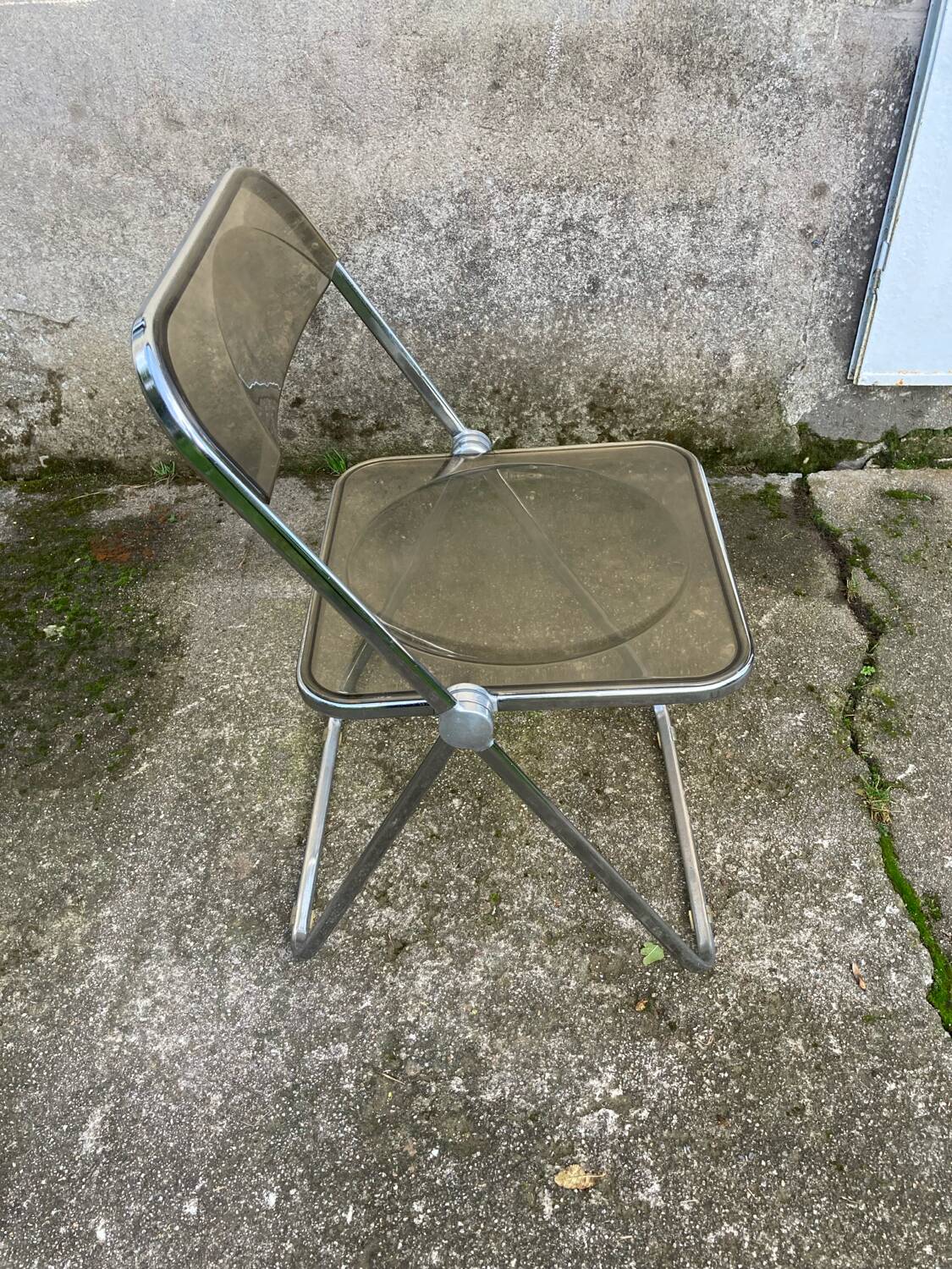 Chaise Plia Piretti années 70