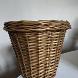 XL wicker planter from basket makers 1960
