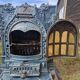 Vintage wood stove early 20th century