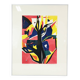 Graphics - lithography, Helle Thorborg, Denmark 1960s.