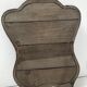 Gilded wooden mirror decoration shell Louis XIV