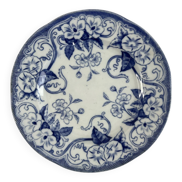 Creil Montereau Flora dessert plate