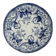 Creil Montereau Flora dessert plate