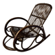 Rocking-chair bambou et rotin