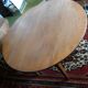 Wooden roundtable
