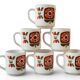 6 vintage mobile mugs