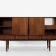 Danish highboard in rosewood by E.W. Bach for Sejling Skabe 1960s