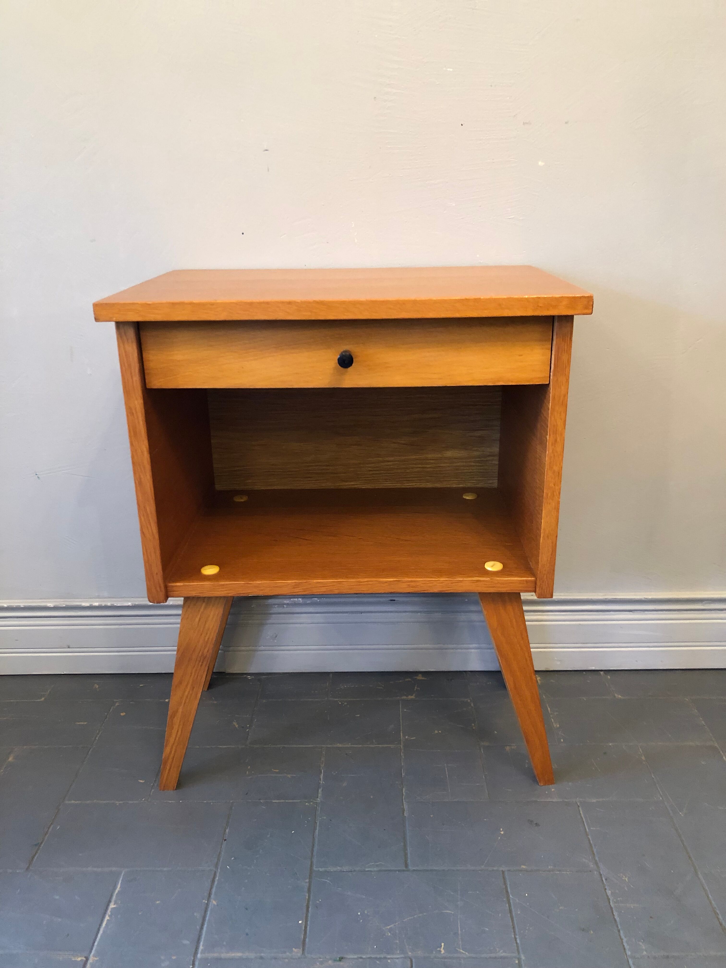 Vintage bedside table