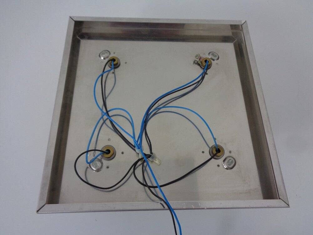 Space Age Glass Cube Lamp from Peill & Putzler, 1960s