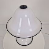 Rare '70s Murano Mushroom Lamp – Hand-Blown Glass with White Diffused Light